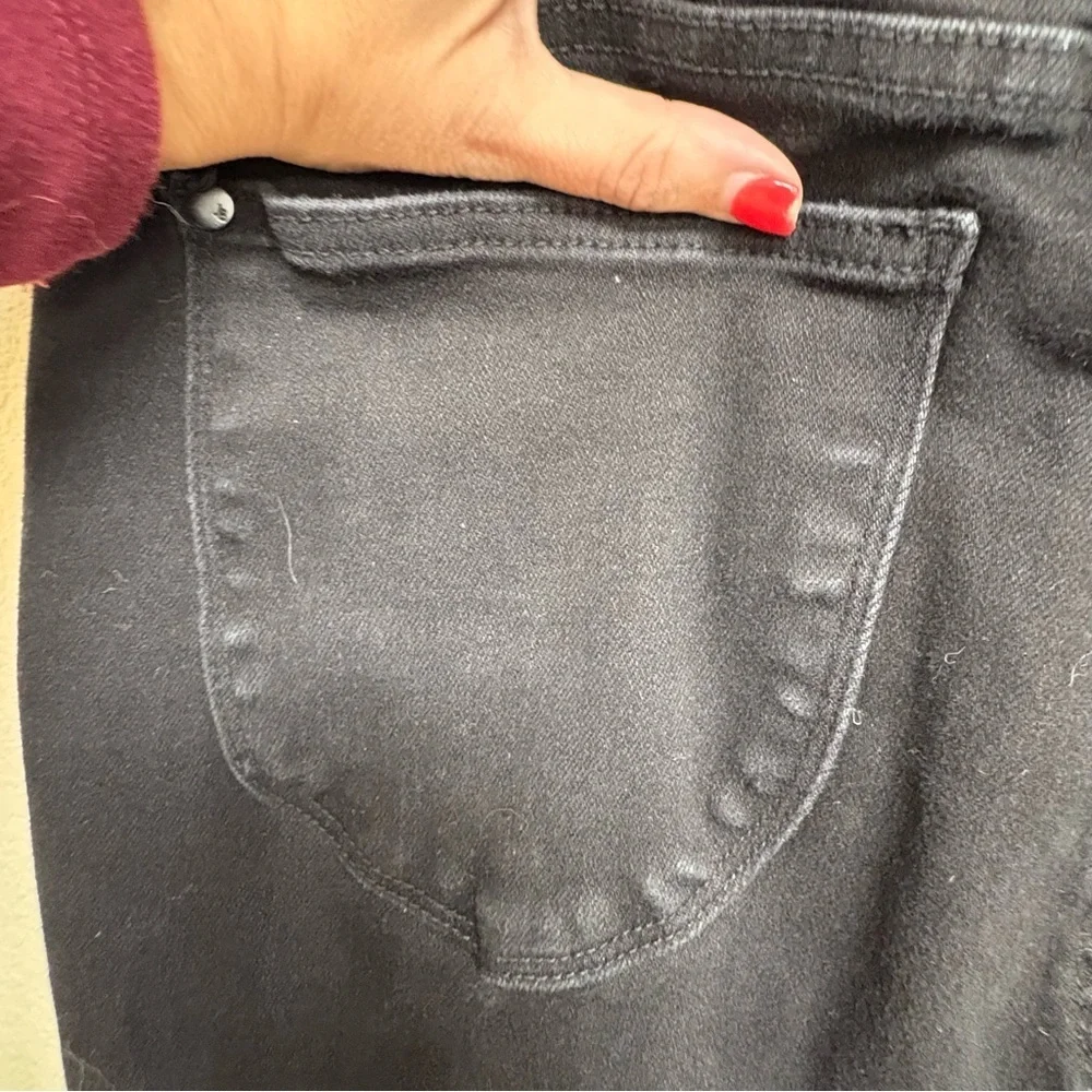 Judy Blue Black Stretch Skinny Raw Hem Ankle Jeans Women’s 11/30 - Picture 9 of 11